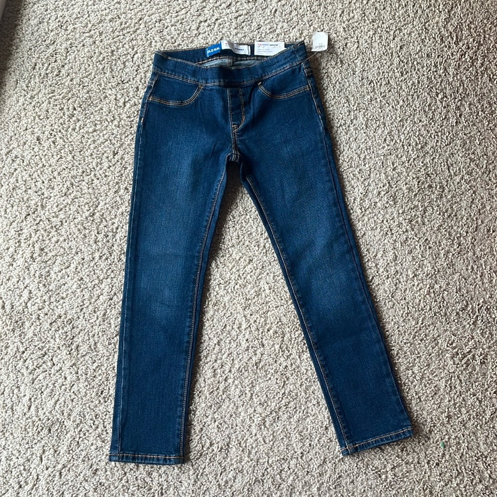 NWT skinny jeans for little girls size 8